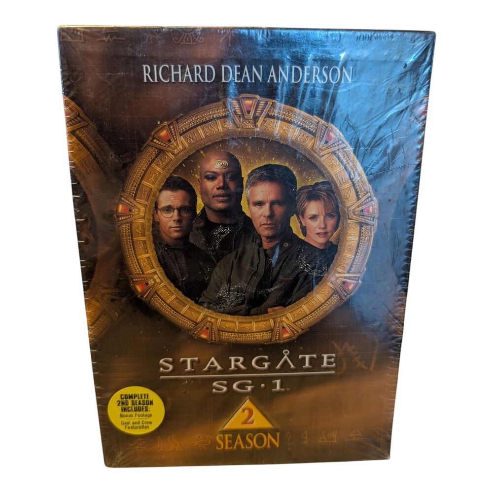 Stargate SG-1: Complete Second Season 2 (DVD, 1998, 5-Disc Box Set) Vintage New